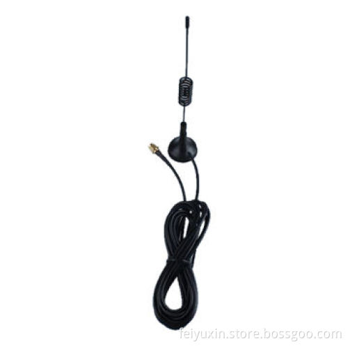 3dBi GSM Antenna with Magnet, RG174 Cable, L=3meters, SMA Male